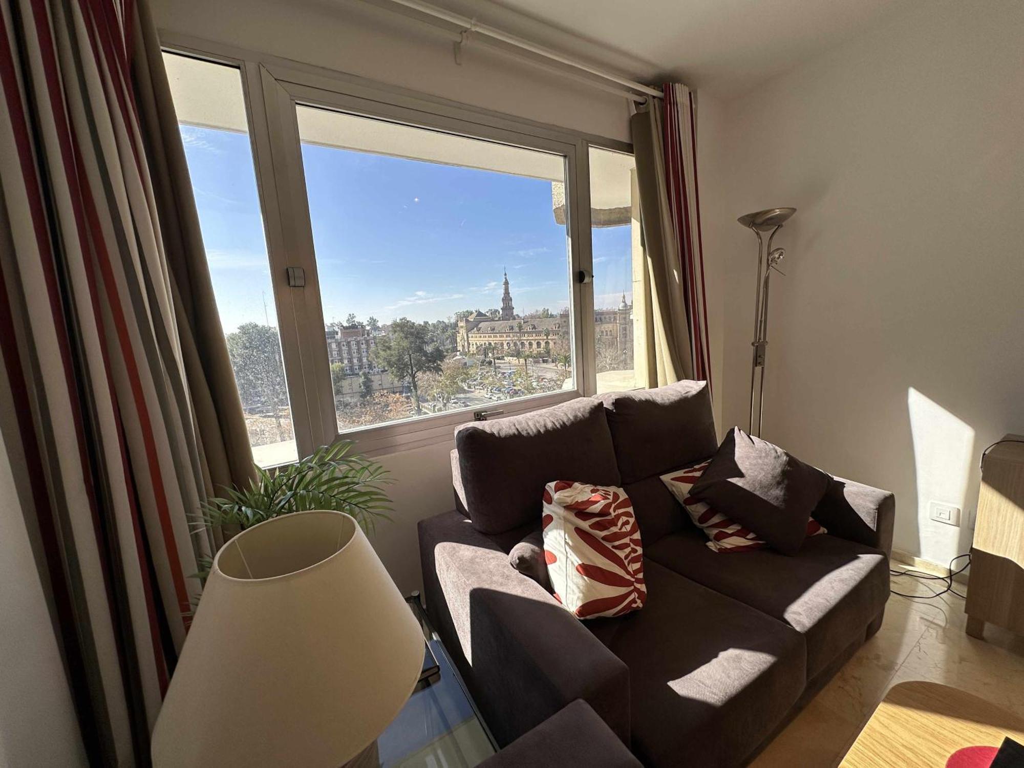 Estupendo Apartamento Junto A Plaza De Espana Sevilla Dış mekan fotoğraf