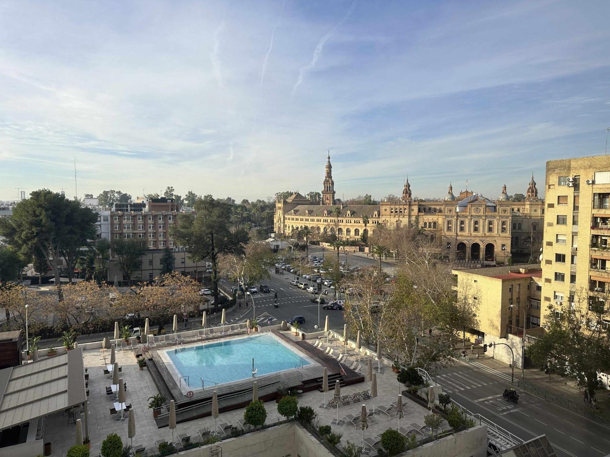 Estupendo Apartamento Junto A Plaza De Espana Sevilla Dış mekan fotoğraf